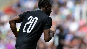19 July 2025: Mohammed Kudus of Tottenham Hotspur during the Pre season  2025/26 friendly match between Reading and Tottenham Hotspur at Madejski Stad