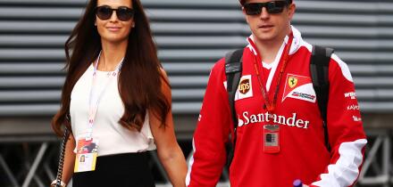 Kimi Raikkonen (FIN) Ferrari with his wife Minttu Virtanen (FIN).
01.07.2016. Formula 1 World Championship, Rd 9, Austrian Grand Prix, Spielberg, Austria, Practice Day.
Photo credit should read: XPB/Press Association Images.