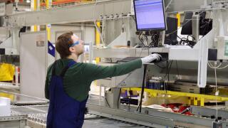 The work of the enterprise for the production of elevators "Meteor Lift", the former Russian division of the international company Otis Worldwide Corporation.
29.12.2022 Russia, St. Petersburg
Photo credit: Aleksey Smagin/Kommersant/Sipa USA