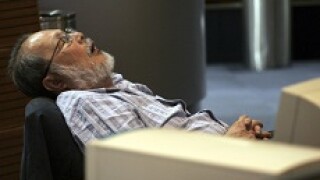 man sleeping, feb 25 cover