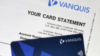 Vanquis credit card statement