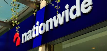Nationwide Building Society branch, Queen Street, Cardiff, Wales.