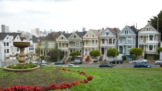 Historic Victorian Homes in San Francisco California