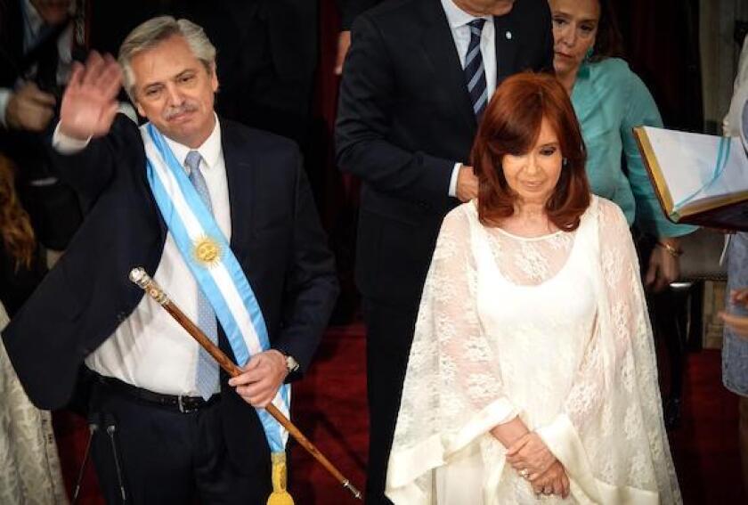 Cristina fernandez de Kirchner, Alberto Fernandez, Argentina, presidents, vice presidents, Alamy, 575, LatAm