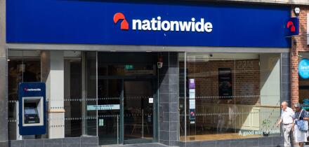 Nationwide Building Society in Lord Street in Liverpool UK August 25th 2025