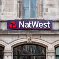 London, UK- May 5, 2022:The sign for NatWest Bank in London