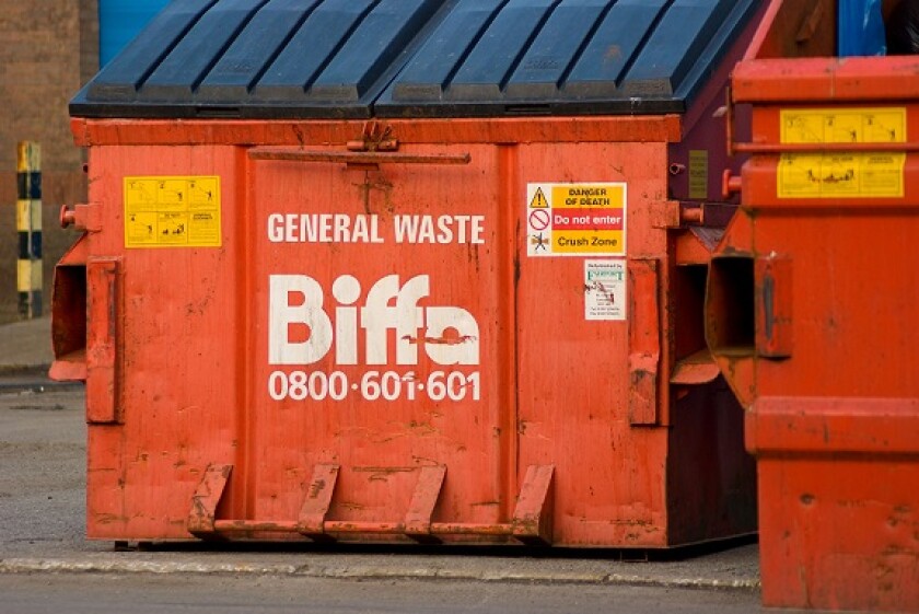 Biffa waste bins