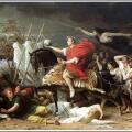 Caesar Crossing the Rubicon 1875 by Adolphe Yvon