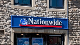 Nationwide Building Society branch in Yorkshire.