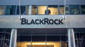 The New York headquarters of the BlackRock investment management firm on Friday, February 5, 2016. (© Richard B. Levine)