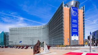 Brussels, Belgium - August 12, 2018: European Commission Headquarters building in Brussels, Belgium.