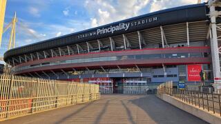 Principality Stadium, Cardiff, South Wales, home of Welsh rugby.