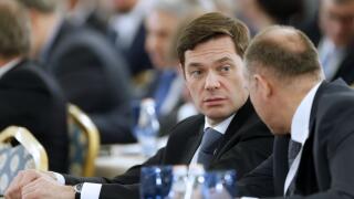 MOSCOW, RUSSIA. MARCH 19, 2015. Alexei Mordashov (L), general director at Severstal and Severgroup, attends a congress of the Russian Union of Industrialists and Entrepreneurs (RSPP) held as part of the 2015 Russian Business Week. Mikhail Japaridze/TASS