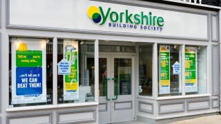 Yorkshire Building Society branch in Chester town centre, Cheshire, England, UK