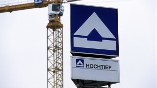 German construction company Hochtief.. Image shot 07/2007. Exact date unknown.