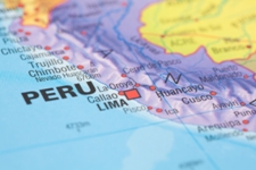 peru map