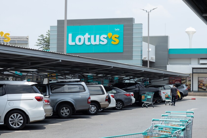 Lotus's Tesco Thailand adobe