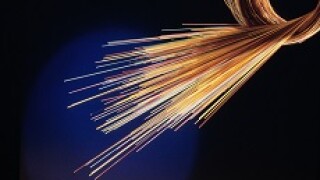 Orange fibre optic cable 230x150