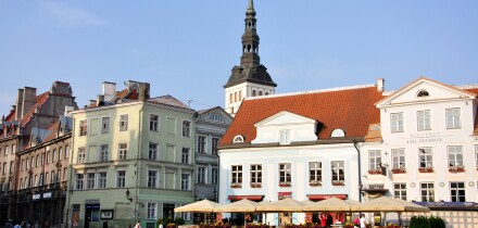 Raekoja Plats, Old Town, Tallinn, Harju County, Republic of Estonia