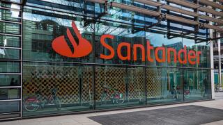 Santander Bank London - Offices of Santander Bank Santander House on Triton Square in Central London