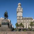 Plaza Independencia and Palacio Salvo -  Montevideo, Uruguay