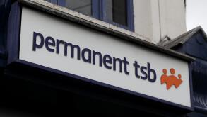 A Permanent TSB branch in Dublin as the the Central Bank of Ireland has fined the institution 21 million euros.