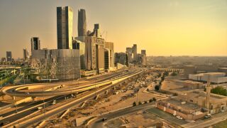 Saudi financial district, Riyadh