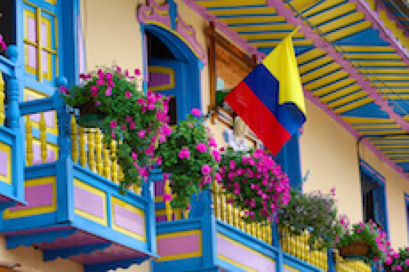 Colombia, balconies, LatAm