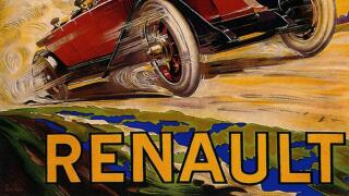 RENAULT a 1924 poster for the French car maker