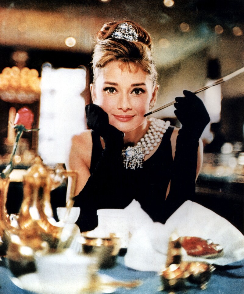 BREAKFASY AT TIFFANYS 1961 Paramount film with Audrey Hepburn. Image shot 1961. Exact date unknown.