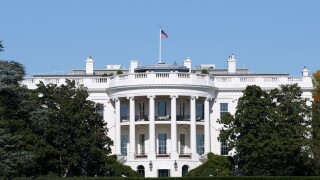The White House south facade