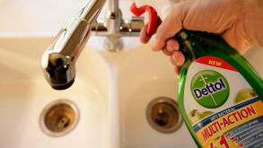 Pictured: Dettol anti-Bacterial spray, a Reckitt Benckiser brand.