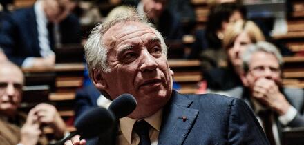 Antonin Burat / Le Pictorium - 
Session of questions to the Government of January 22, 2025, at French Senate - 
22/01/2025  -  France / Ile-de-France (region) / Paris  -  Prime Minister Francois Bayrou answers Senators during the session of questions to t