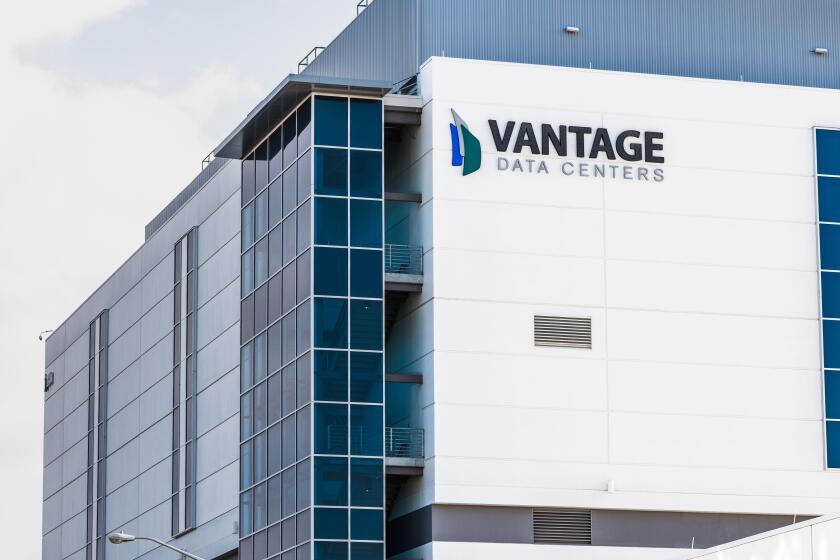March 13, 2020 Santa Clara / CA / USA - Vantage Data Centers location in Silicon Valley; Vantage Data Centers LLC is an American company that provides