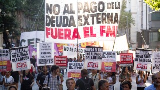 Argentina, protest, IMF, Buenos Aires, socialism, FMI, restructuring, external debt, 575