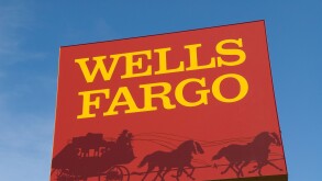 Wells Fargo sign USA