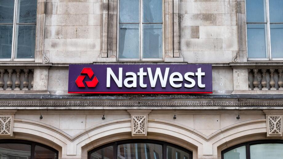 London, UK- May 5, 2022:The sign for NatWest Bank in London