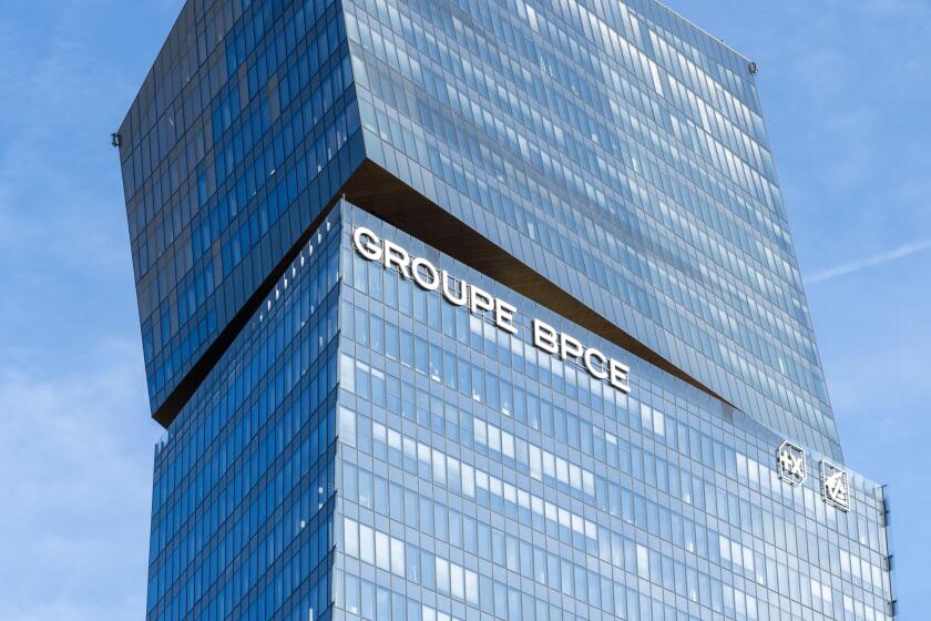 The headquarters of Groupe BPCE in Paris, France.