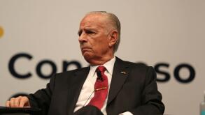 The president of the Pan American Energy Group, Alejandro Bulgheron, on the second day of the IV Ibero-American Congress of the Business Council Alliance for Ibero-America (CEAPI), on May 18, 2021, at the CaixaForum, Madrid, (Spain). In this meeting, whic