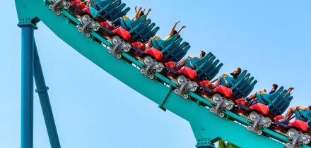 Leviathan Roller Coaster, Canada Wonderland, Vaughan, Ontario, Canada