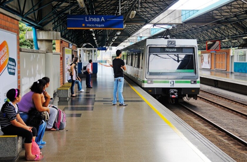 Medellin metro Colombia from Alamy 20Jan22 575x375