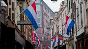 The Queens Day in The Hague Netherlands. Image shot 01/2016. Exact date unknown.