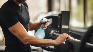 gym wiping adobe stock 575 375