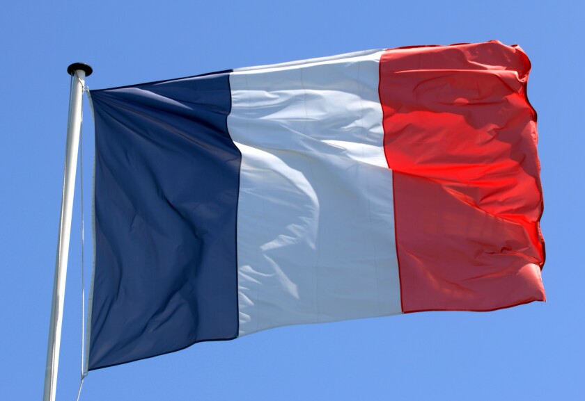 French national flag