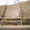 LONDON- AUGUST 21, 2025: The Zig Zag Building is a modern office and retail development located at 70 Victoria Street in Westminster
