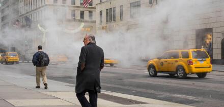 United States New York Manhattan Midtown 5th avenue in winter