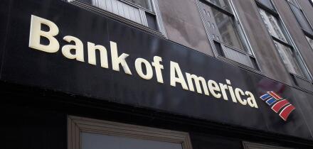 logo of the bank of america Chicago IL USA