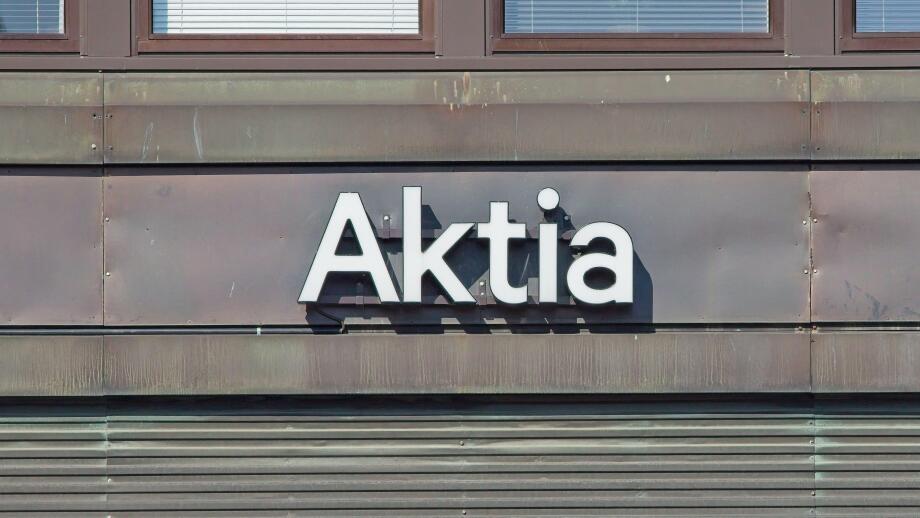 Helsinki, Finland ? September 9. 2024: Aktia logo sign. Aktia is a finnish asset manager, bank and life insurer.