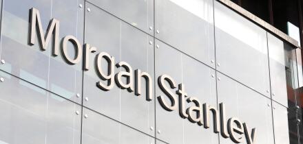 Morgan Stanley company sign