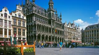The Kings Palace, Grand Place, Brussels, Belgium.